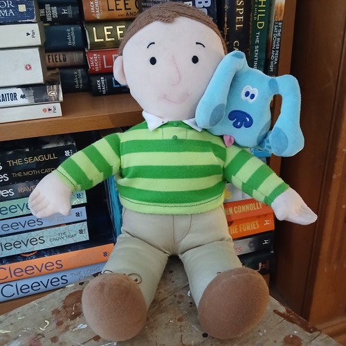 Vintage blue clues steve and - vintage,